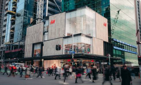 Outside view of H&M