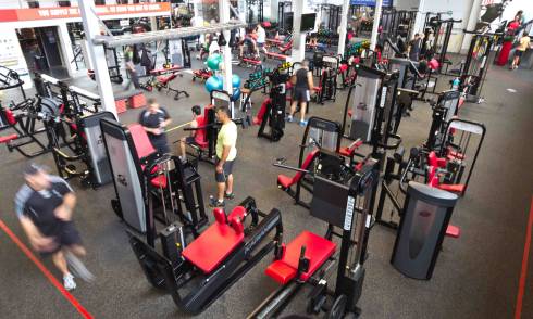 Weight room