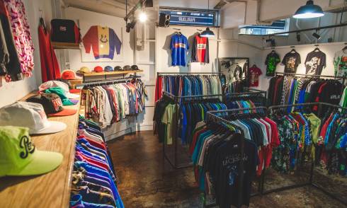 Inside the Parlour store