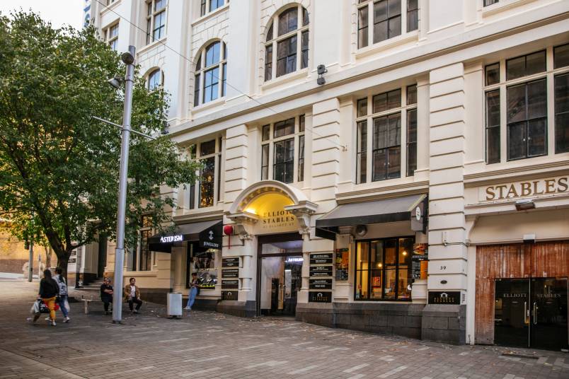 Outside entrance